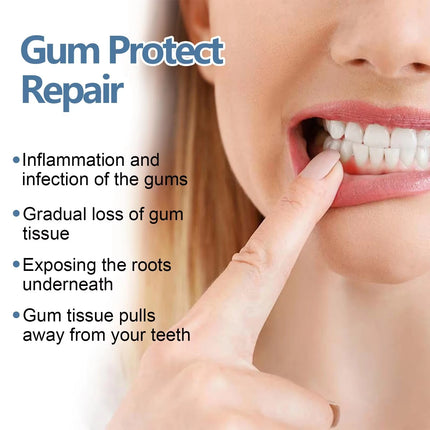 Quick Gum Repair Gel Effectively Relieve Tooth Allergy Cavities Tooth Cleaning Toothpaste Relieve Tooth Damage Serum