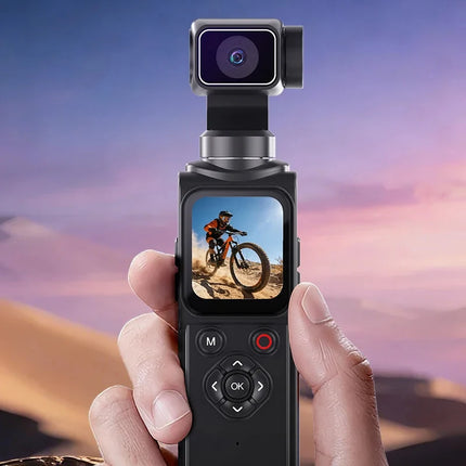 4K Ultra HD Action Camera 330° Face Tracking Gimbal Stabilizer 1.72 Inch Touch Screen 64MP Pocket Digital Camera WiFi Sports Cam