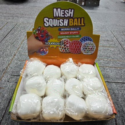 Squishy Tofu Stress Balls Autism Sensory Toys Stress & Anxiety Relief Fidget Toys Dough Water Ball Gifts Bulk for Adults Kids