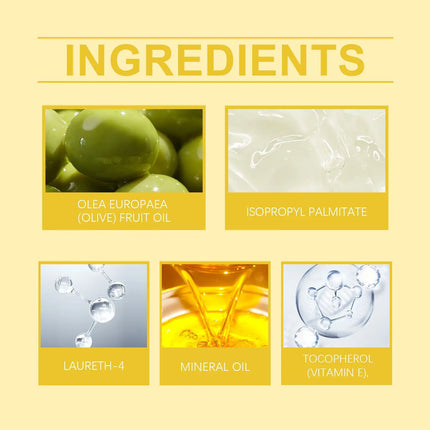 OUHOE Gentle Olive Cleansing Oil, Nourishing & Moisturizing, Effectively Removes Makeup & Impurities, For Face & Lips
