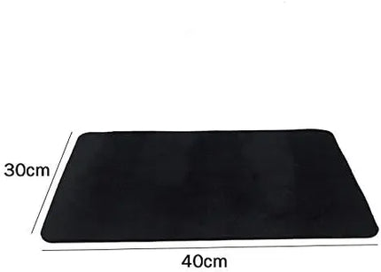 Magician Card Poker Mat Close-Up Performance Pad Black Deck Card Mat Magic Tricks Magic Coin Gimmicks Gift for Kids Adults Party