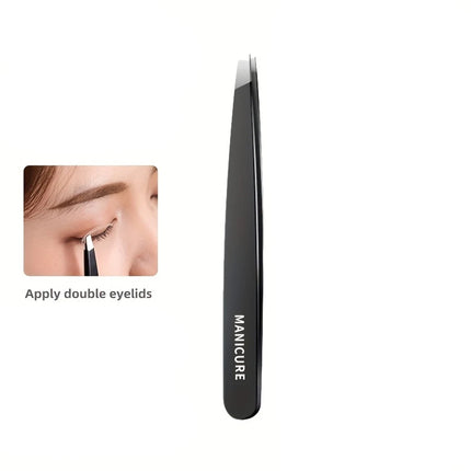 Professional Eyebrow Tweezers Set Stainless Steel Tweezers for Removing Blackhead Ingrown Hairs Eyelashes Clip Makeup Tools