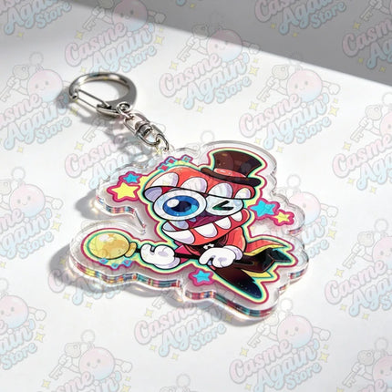 Cute Cartoon Chibi Keychain Accessories Bag Anime Keyrings Jewelry Manga Fans Gifts