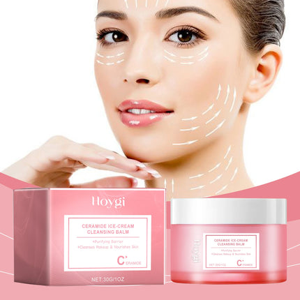 Gentle Cleansing and Moisturizing Makeup Remover Balm for Facial Makeup, Cleanses and Hydrates for A Refreshed Feel