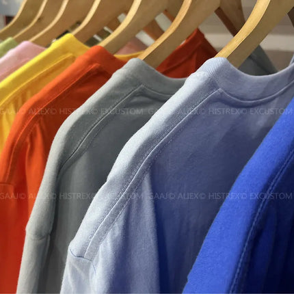 Custom T shirt Customized tshirt Personalized Tee Shirt Diy Print Your Photo Brand Logo Text Men Women 100% Cotton Premium Gift