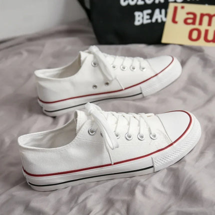 Unisex Casual Canvas Flat Shoes Spring Summer Breathable Rubber Sole Comfortable Slip-On Adults Flat Heel Fashionable Trendy