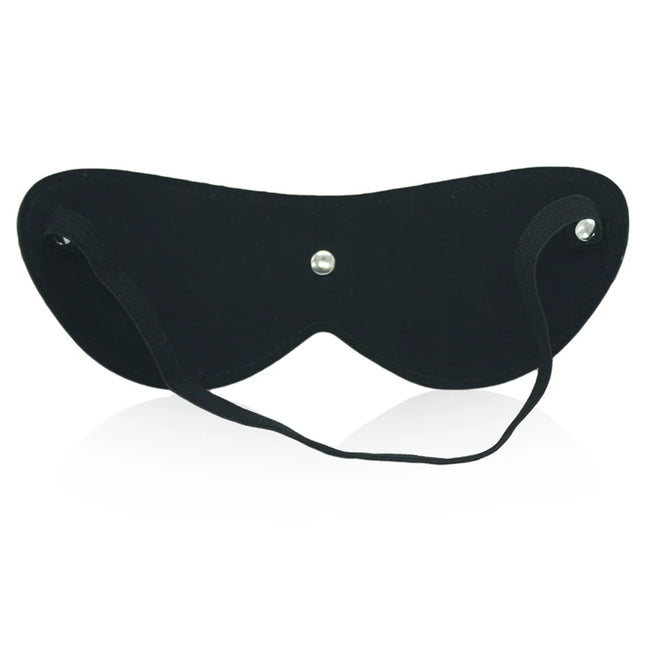 Leather Sex Eye Mask Sleeping Shade Blindfold BDSM Slave Fetish Sex Toys For Adults Games Flirt Sex Mask Exotic