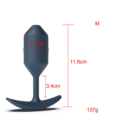 3pcs/Set Anal Plug With Balls Anal Contraction Training Butt Plug Prostate Massage Anal Sex Toys For Women Men Beginner Sex Shop