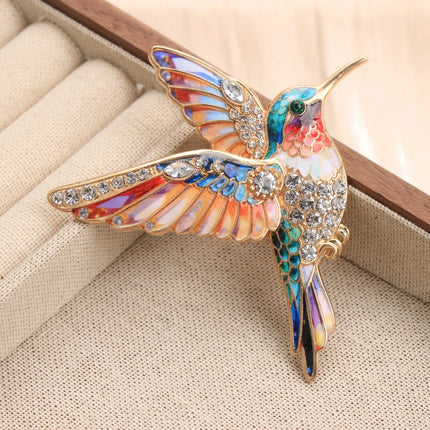 Baroque Luxury Swallow-Design Brooches for Men and Women, Jewelry and Accessories, Gifts for Weddings, Holidays, and Parties