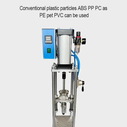 20g Mini Vertical Plastic Injection Molding Machine 350℃ 110V/220V for Small Production Mold Maker for Polymer ABS PVC USB Toy