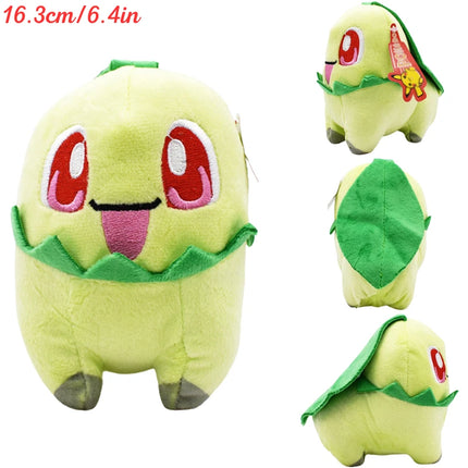 Pokemon Chikorita Togepi Marill Wooper Politoed Furret Plush Toys Corsola Flaaffy Tyranitar Lugia Phanpy Peluche Dolls Gifts