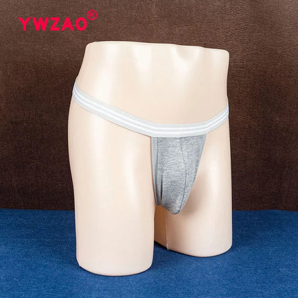 YWZAO Thongs Plug Men's Fisting Underwear Adult Panties Butt Gay Briefs Sexy Ass Dildo Anus Toys Lingerie Anal Sex Grey N03