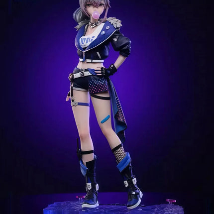 Honkai: Star Rail Figure Silver Wolf Anime Figure Blow Bubbles Silver Wolf Figurine Model Statue Doll Collection Game Toys Gift