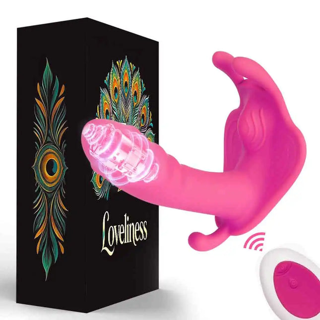 Remote Control Rabbit Vibrator Wearable Panties Dildo Vibration Massage Clit Stimulator Female Masturbation Sex Toy for Women