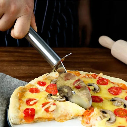 Pizza Cutter Stainless Steel Knife Cake Tools Pizza Wheels Scissors Ideal Pizza Pies Waffles Dough Cookies Kitchen Gadgets