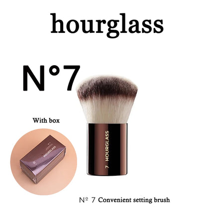 Hourglass Seamless Finish Foundation Brush Angled Foundation Brush Face Buildable Coverage Liquid Cream Foundation Makeup Tool