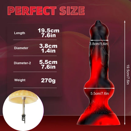 Sex Machine Sav Elastic Contraction Adapter for V-U-LOCK Attachments Dildo Saber Jigsaw Reciprocating Saw A Large Animal Dildo