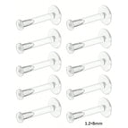 Barre droite / Labret, Lip Piercing Jewelry / Face|1.2x8mm