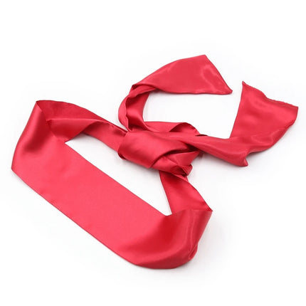 Sex Toys For Couples Multi Colors Eye Covers Erotic Bondage Tied Ribbon Role Play Accessories Silk Handcuffs For Women Eye Mask