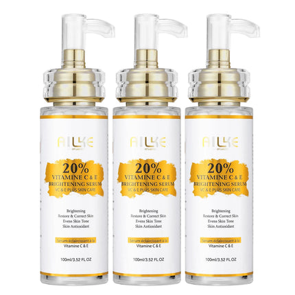 AILKE Lightening Body Cream, With Vitamin C, Hyaluronic Acid, Shea Butter, Reduce Black Spots, Even Skin Tone, Hydration Lotion