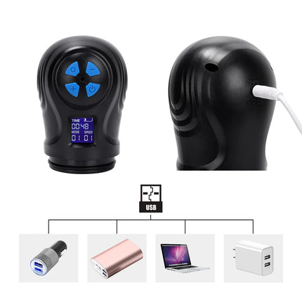 Electric Penis Vacuum Pump Enlargement Extend Pump Enhanced Penis Male Masturbator Penis Pumps Adult Sex Toys for Men Erections