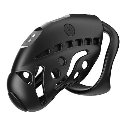 Intelligence Chastity Cage Men's Sm Conditioning Abstinence Plastic Penis Lock with Urethral Blockage Remote Control