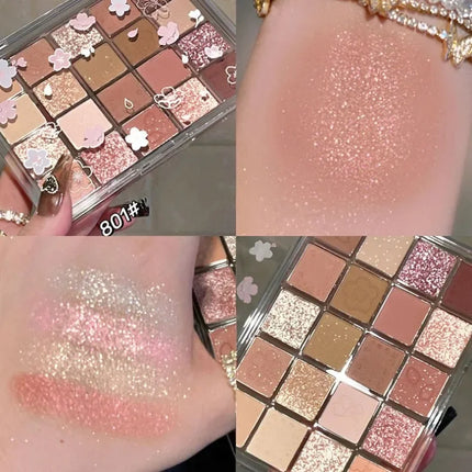 20 Colors Eyeshadow Palette Matte Makeup Products Women Cosmetics Korean New Beauty Health Long Lasting Eye Shadow Pallet