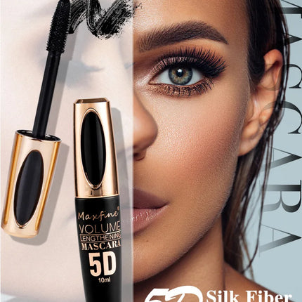 5D Mascara Makeup Waterproof Sweatproof Non-smudgy Non-smudge Natural Lengthening Lasting Cosmetics Makeup Cosmetic