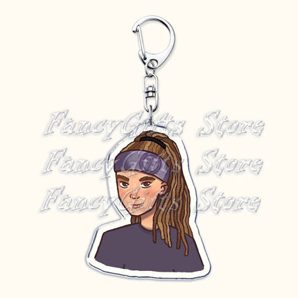 Tokio Hotel Band Chibis Keychains for Accessories Bag I Love Bill Tom Kaulitz Georg Listing Keyrings Jewelry Friends Fans Gifts