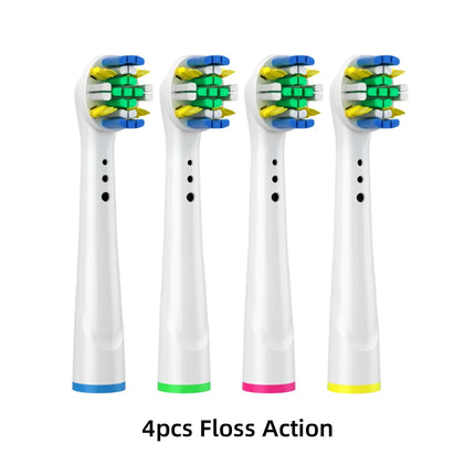 Universal Brush Head Refill for Oral B Electric Toothbrush Sensitive Precision Clean Floss Cross Action Brush Nozzles For Oralb