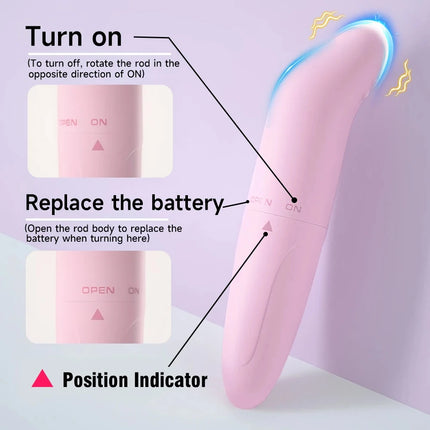 Mini Bullet Vibrator for Women  G-Spot Clitori Stimulator Female Maturbator Anal Vagina Vibration Massager Adult Sex Toys