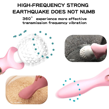 New Sex Toys Dildo Powerful Vibrator for Women AV Magic Wand G-spot Orgasm Masturbator Double Head Stimulation Vibrator