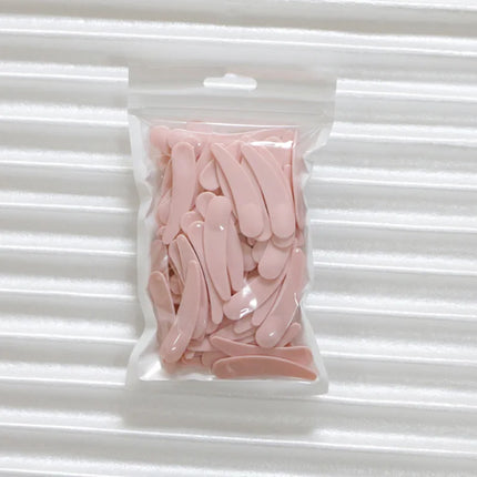 100pcs/lot Mini Cosmetic Spatula Scoop Disposable Mask White Black Green Purple Plastic Spoon Makeup Tool 5.5cm