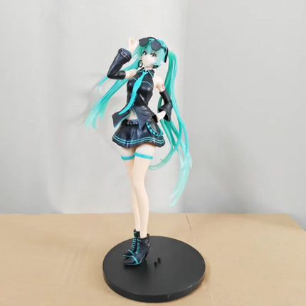 Hatsune Miku Figure Anime Girl Model Desktop Decor Collectible Doll Gift for Fans Future Vocaloid Statue Japanese Kawaii Otaku