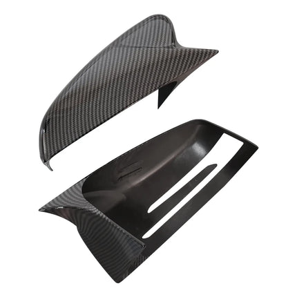 For Mercedes Benz A B C E S CLA GLA GLK Class W176 W246 W204 W212 W221 C177 X204 X156 Carbon Fiber Car Rearview Mirror Cover