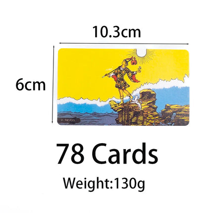 RWS Panorama Board Game 78PCS Tarot Cards Included Wide Angle Lens Show You New Perspective of RWS