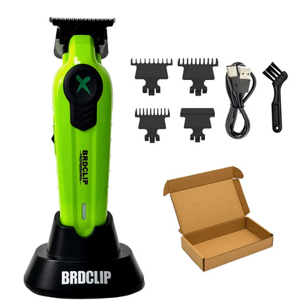 BRDCLIP X Series White FA1T 7700RPM Professional Electric Hair Trimmer Hair Clipper For Man Carving DLC Blade Barber Shop Tool