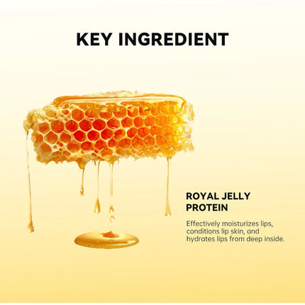 Honey Lip Balm Moisturizing Lip Mask Nourishing Anti-wrinkle Anti-cracking Unisex Lip Care Makeup Lip Lines Exfoliating
