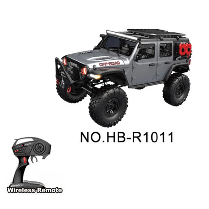 New 1/10 HB R1011 RTR Remote Control Vehicle 2.4G Full Proportional Rock Crawler LED Light 4WD Off-Road Climbing Car Toys Gifts