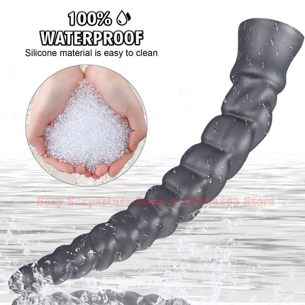 Super Long Big Anal Plug Huge Anus Stretching Dilator Expander Large Giant Fantasy Long Butt Plug Sex Toys for Women Men Gay