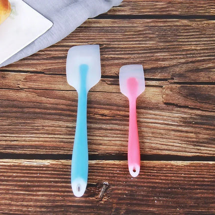 7Pc Silicone Spatula Cream Butter Cooking Baking Spatula Heat-resistant Silicone Spatula Transparent Kitchen Baking Tools