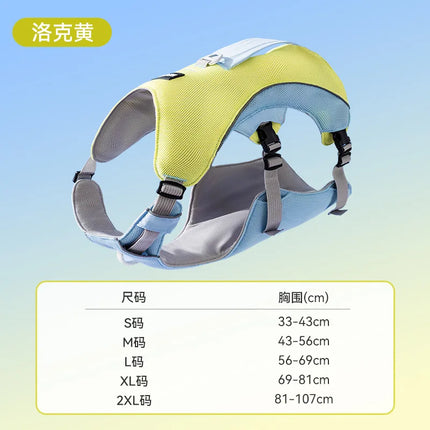 Summer Cooling Vest Style Dog Harness Breathable Leash for Small Medium Large Dogs Golden Retriever