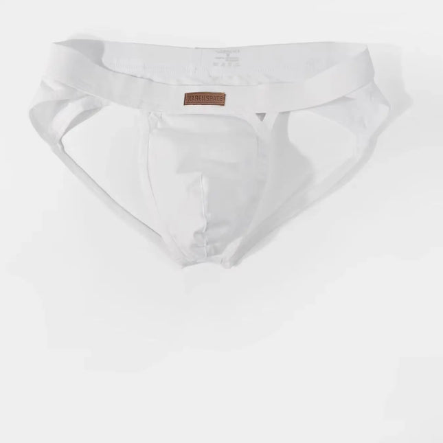 Men's Sexy Backless Breathable Thong Jockstrap Panties Jock Strap Briefs Comfortable Male Lingerie Underpants