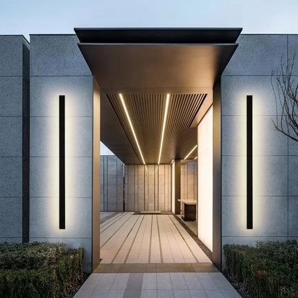 Waterproof Wall Light Outdoor Garden Wall lamps LED Lights Modern Nordic  Living Room TV Background IP65 110/220v Wall washer