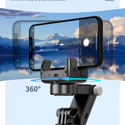 Handheld Gimbal Stabilizer Selfie Stick Tripod For iPhone Android Cell Phone Mobile Smartphone Camera Hand Portable Cellphone