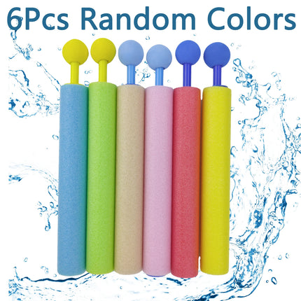 6/12Pcs Water Gun for Kids Super Water Blaster Soaker Gun Foam Squirt Guns Swimming Pool Summer Outdoor Toys Beach Party Games