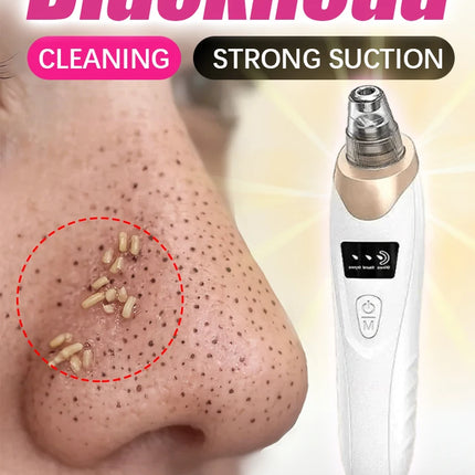 Blackhead Remover pimples and blackheads vacuum pores removal  facial skin cleansing device For Deep cleaning home