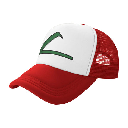 Ash Ketchum pokemoned Baseball Cap For Man Woman Summer Cooling Mesh Side Hats Caps Adjustable Fit For Casual Headwear