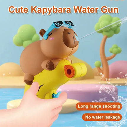 1-20PCS Cartoon Capybara Squirt Water Toy Outdoor Beach Water Play for Summer, Kids' Bath Toy Water Play Gift
