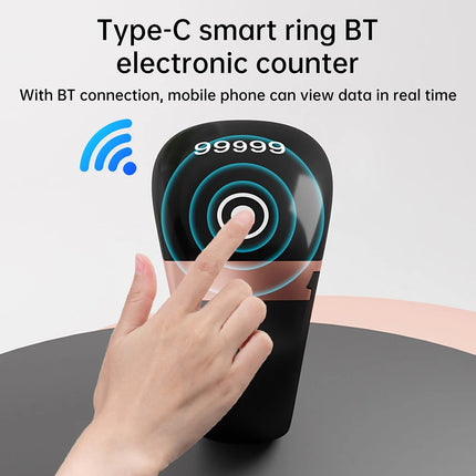 S7Pro Bluetooth Electronic Counter APP Control Monitor Smart Tasbih Tally Finger Counter Muslims Tasbeeh Zikr Ring